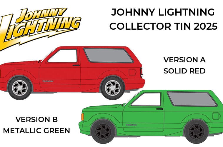 Johnny Lightning Collectors Tin 2025